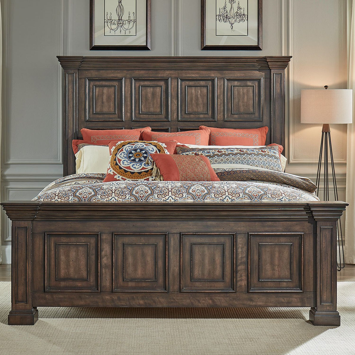361-BR-QPB - Queen Panel Bed - Liberty Furniture