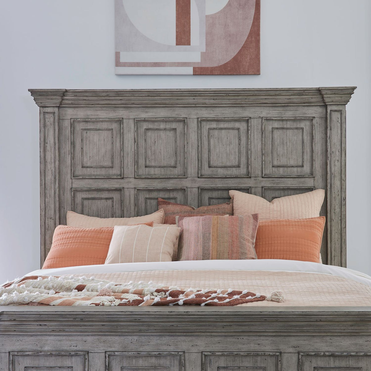 361G-BR15 - King Mansion Headboard - Liberty Furniture