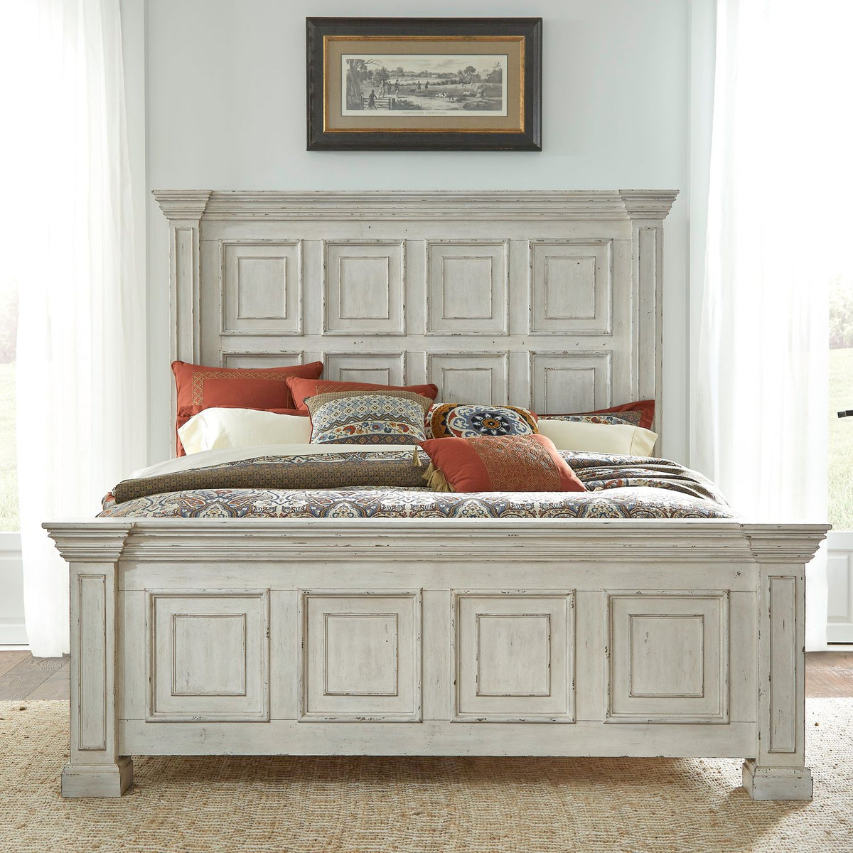 361W-BR-CPB - King California Panel Bed - Liberty Furniture