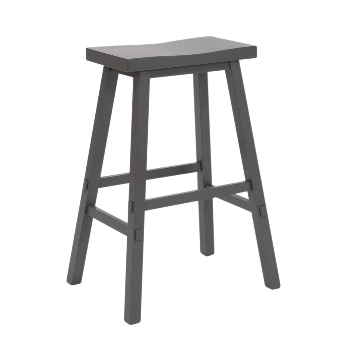 38-B1824-G - 24 Inch Sawhorse Counter Stool- Gray - Liberty Furniture