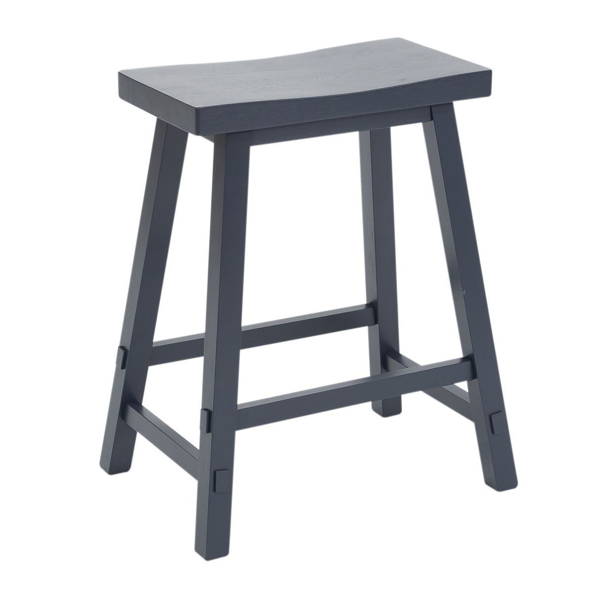 38-B1824-N - 24 Inch Sawhorse Counter Stool- Navy - Liberty Furniture