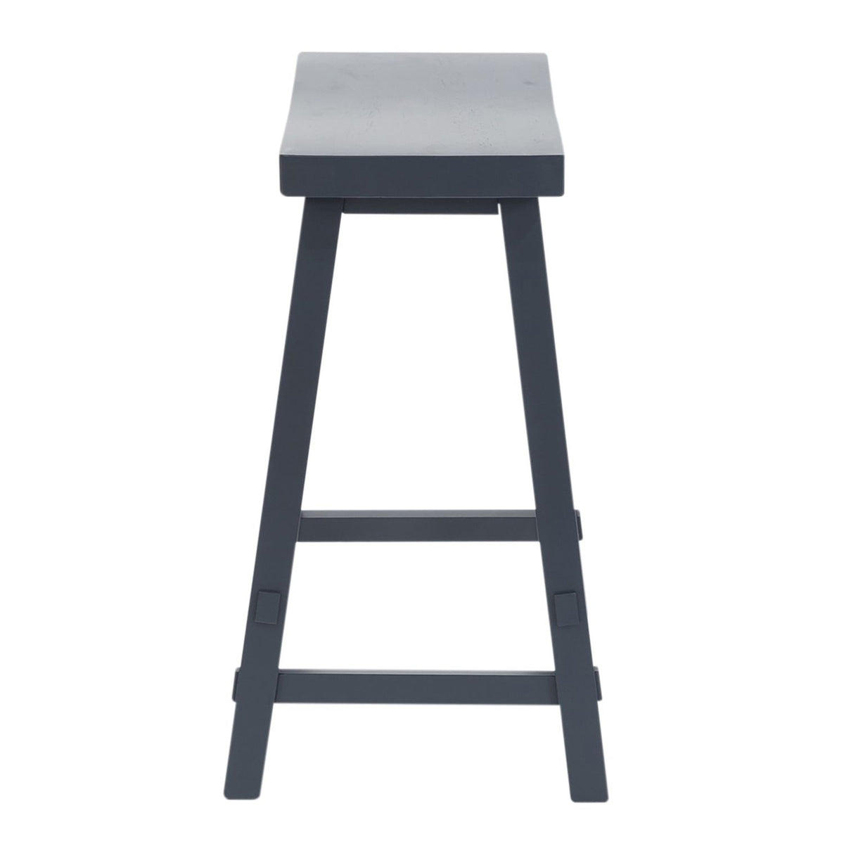 38-B1824-N - 24 Inch Sawhorse Counter Stool- Navy - Liberty Furniture