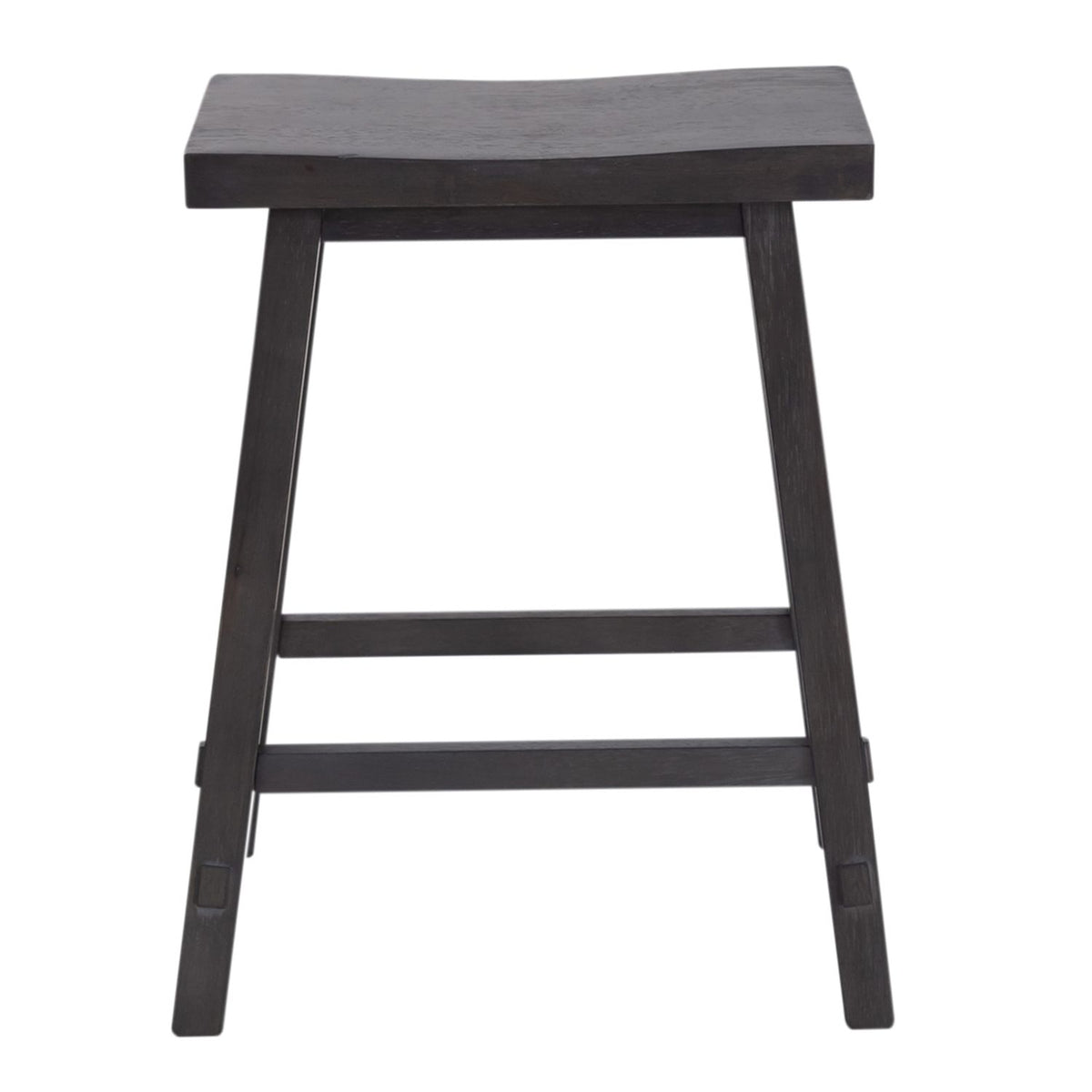38-B1824-S - 24 Inch Sawhorse Counter Stool - Slate - Liberty Furniture