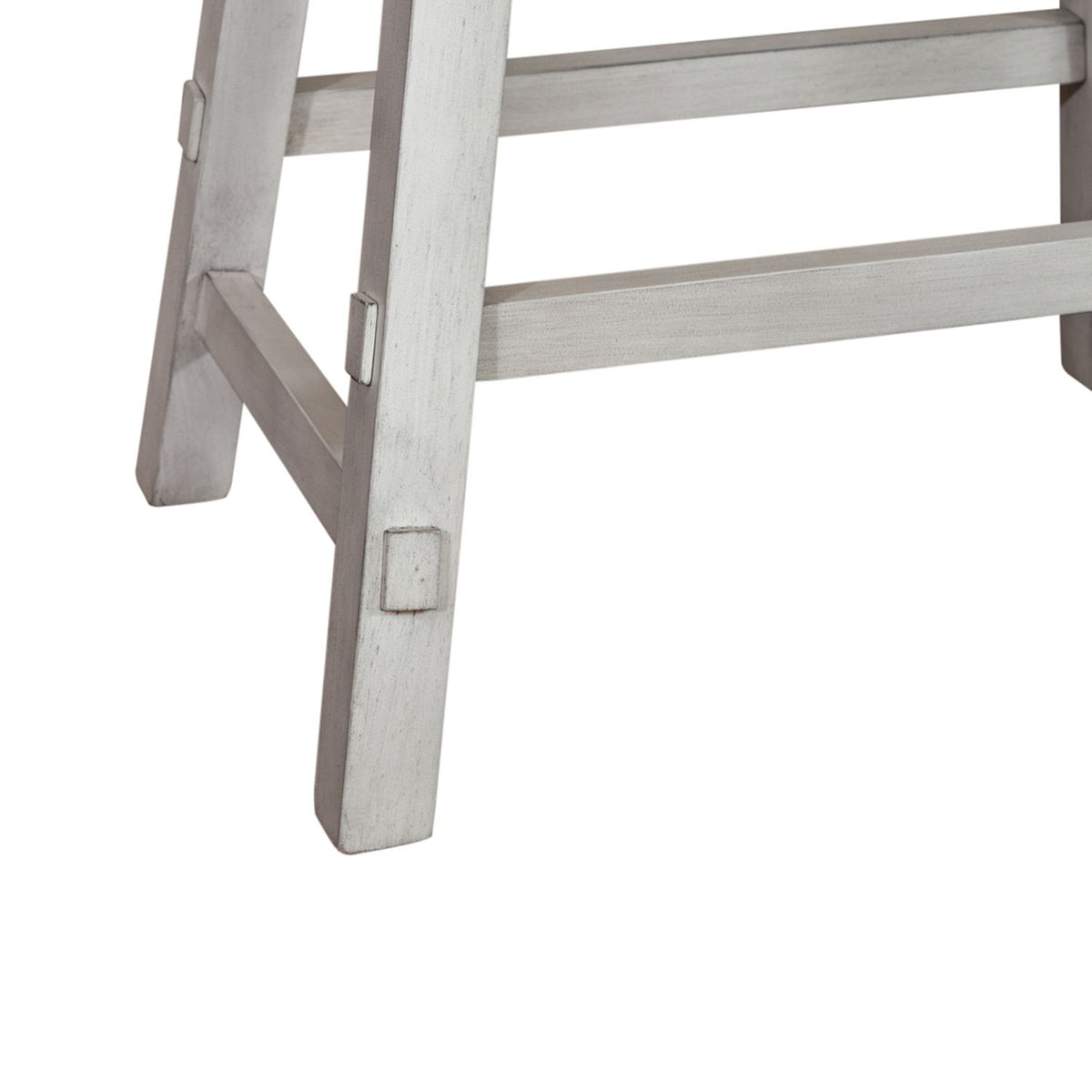 38-B1824-W - 24 Inch Sawhorse Counter Stool - White - Liberty Furniture