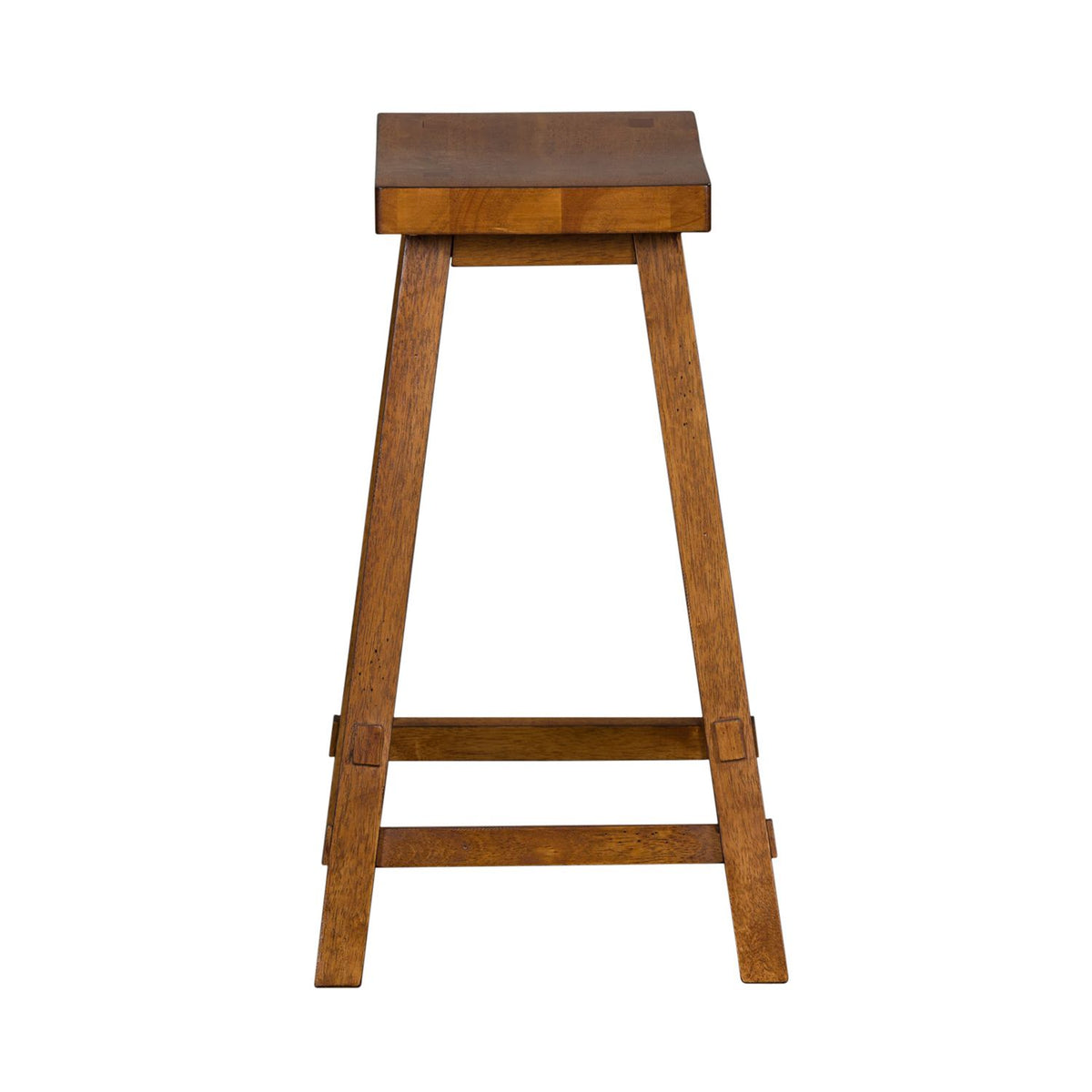 38-B1824 - 24 Inch Sawhorse Counter Stool - Tobacco (RTA) - Liberty Furniture