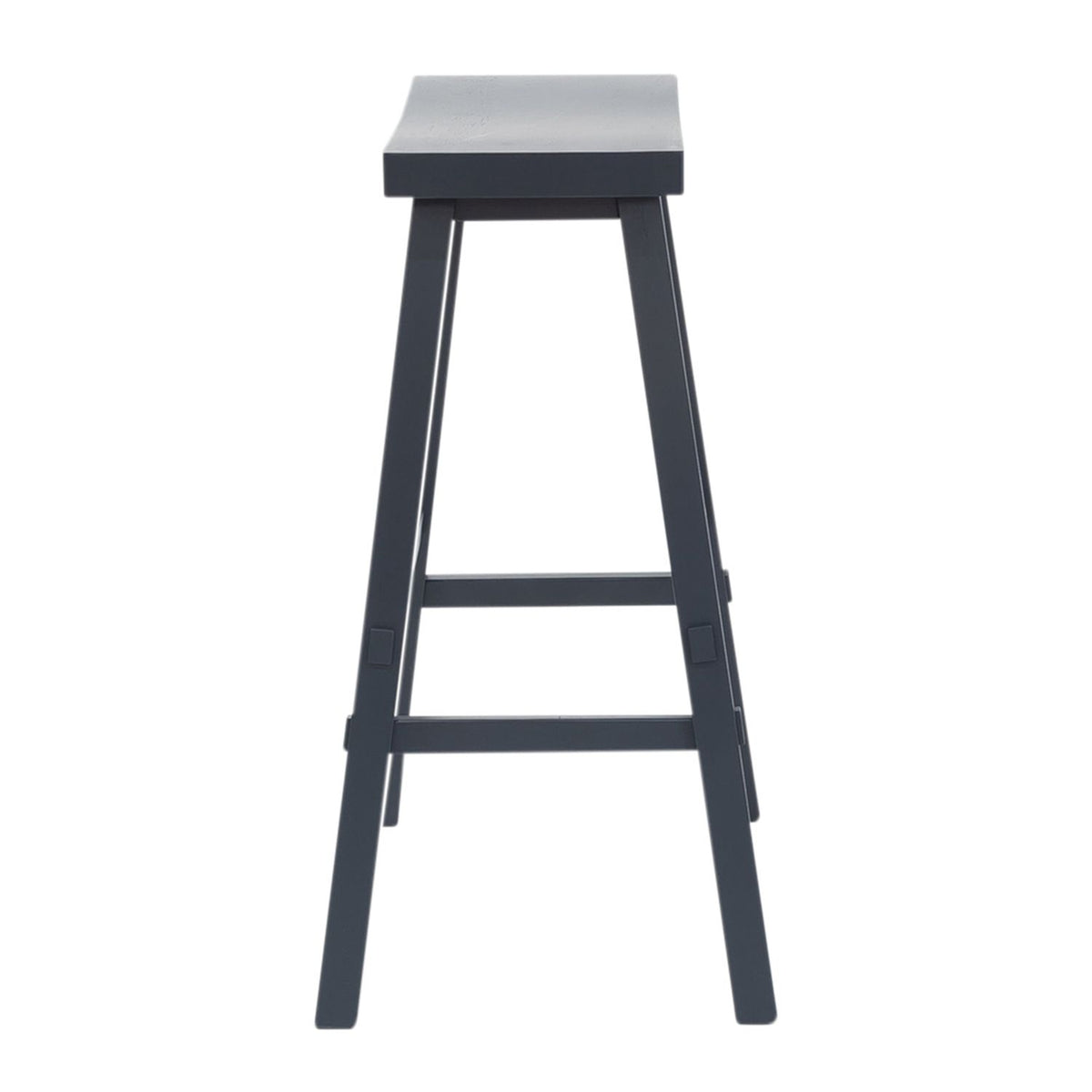 38-B1830-N - 30 Inch Sawhorse Stool- Navy - Liberty Furniture