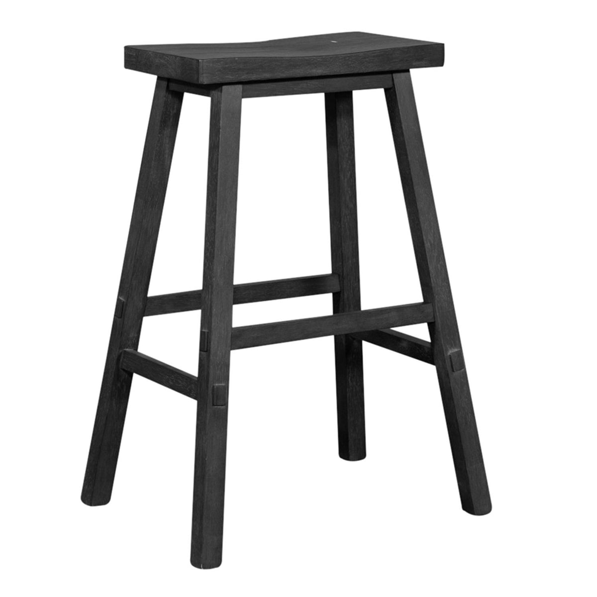 38-B1830-S - 30 Inch Sawhorse Stool- Slate - Liberty Furniture