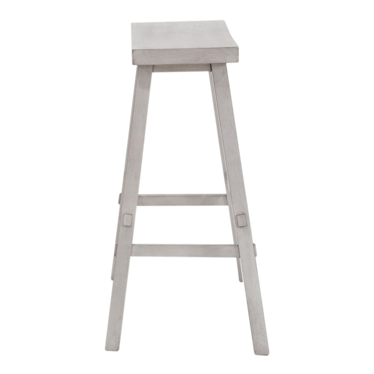 38-B1830-W - 30 Inch Sawhorse Stool- White - Liberty Furniture