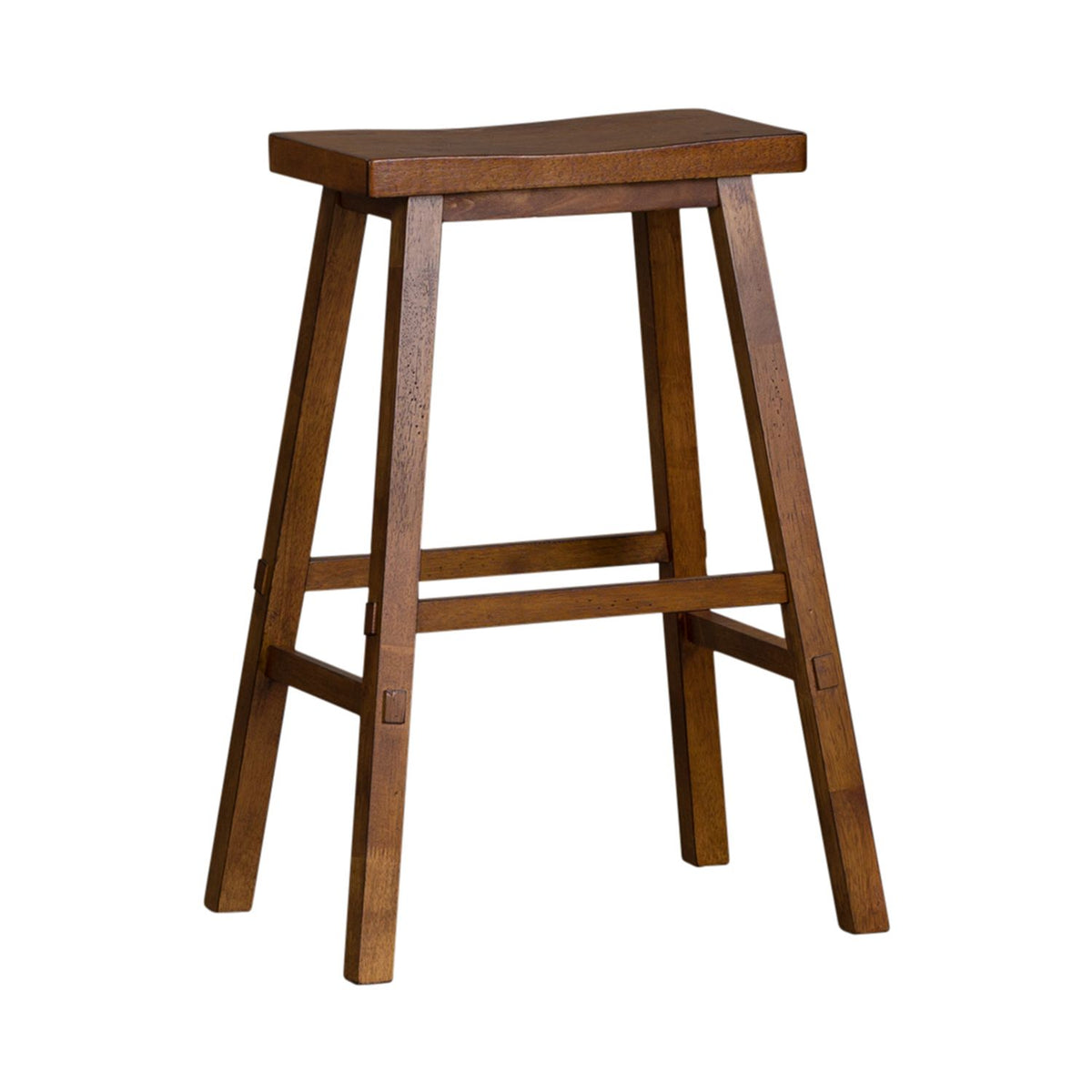 38-B1830 - 30 Inch Sawhorse Stool - Tobacco (RTA) - Liberty Furniture