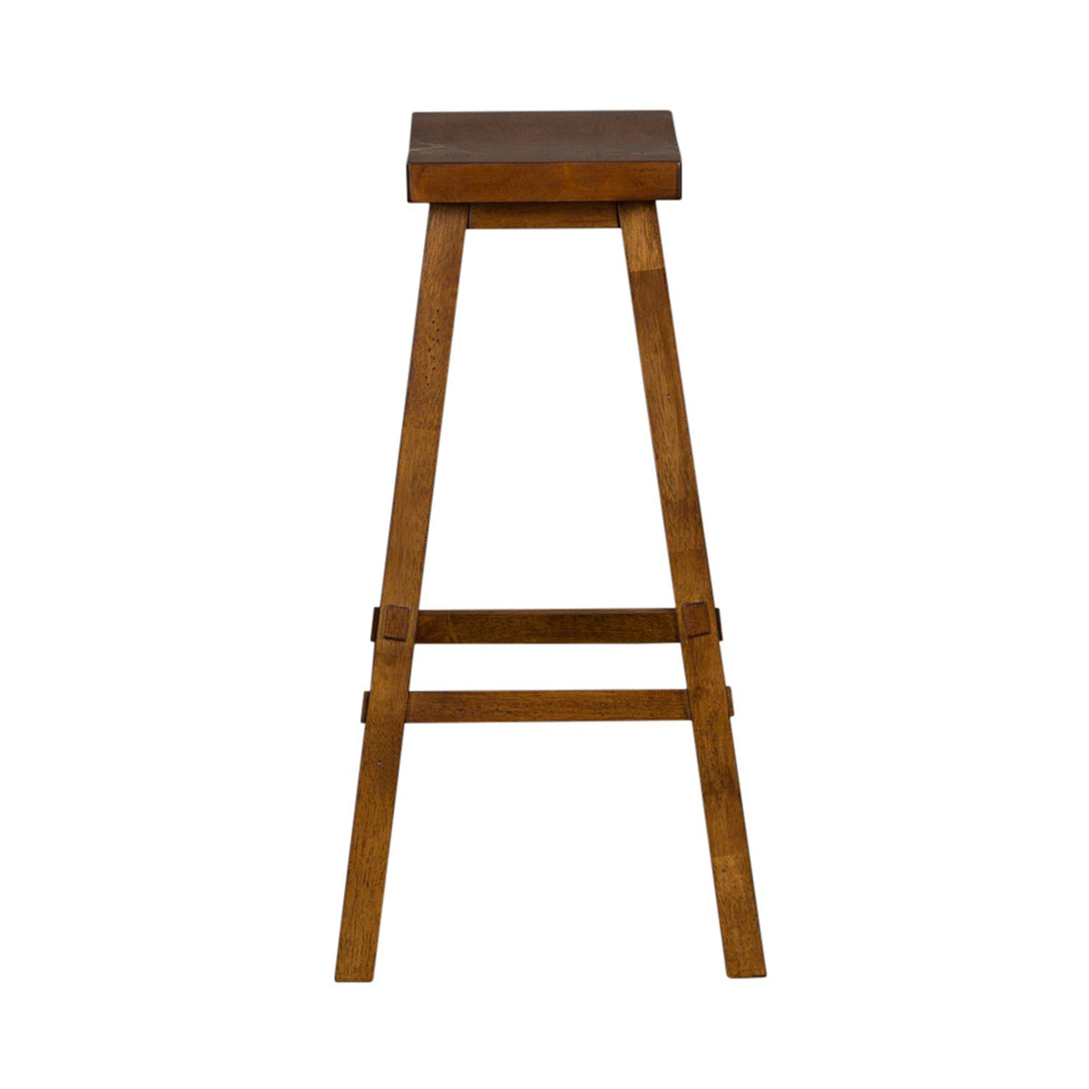 38-B1830 - 30 Inch Sawhorse Stool - Tobacco (RTA) - Liberty Furniture