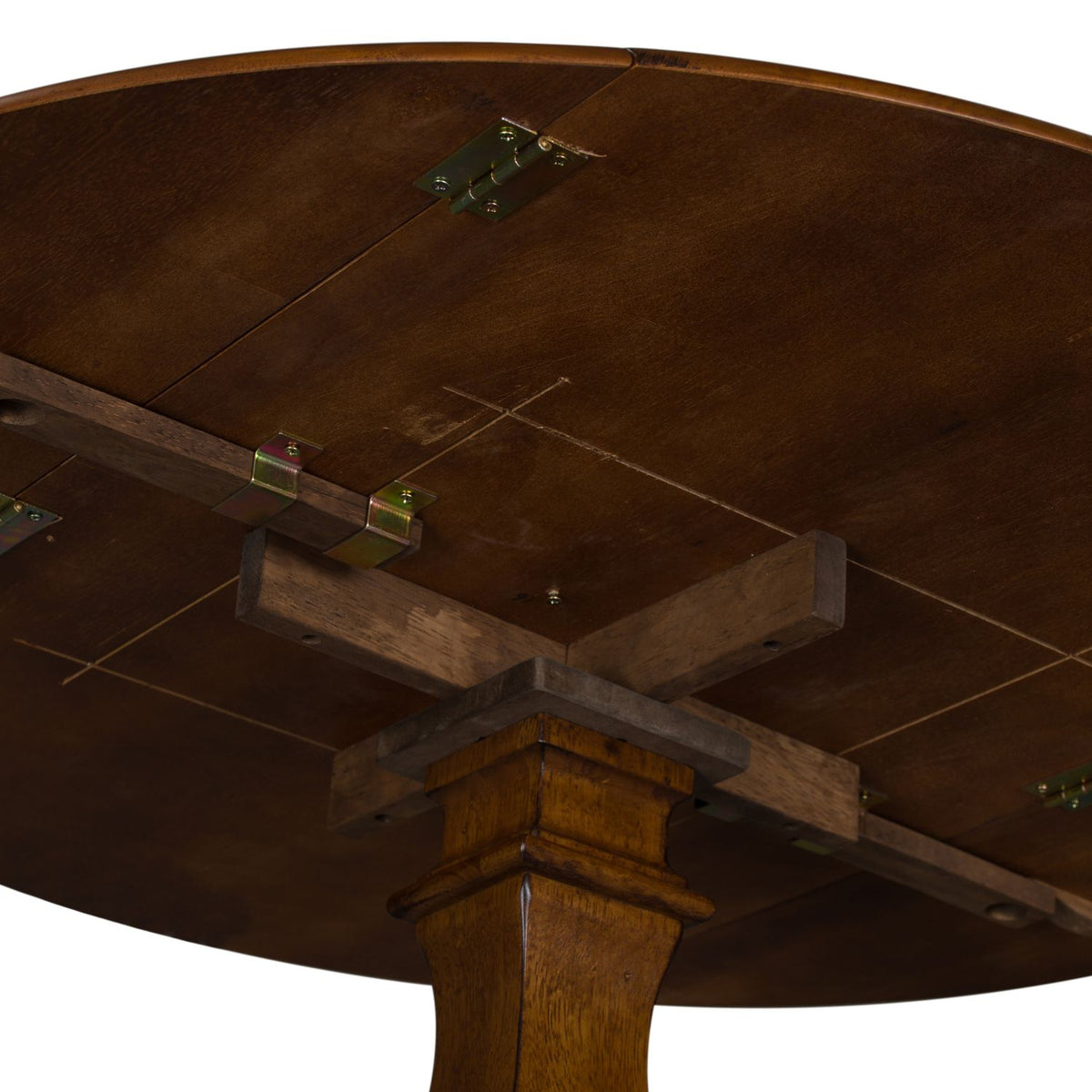 38-CD-ROS - Round Drop Leaf Table - Liberty Furniture