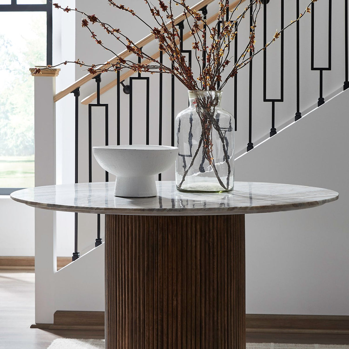 4000-T4747 - Round Pedestal Marble Table Top - Liberty Furniture