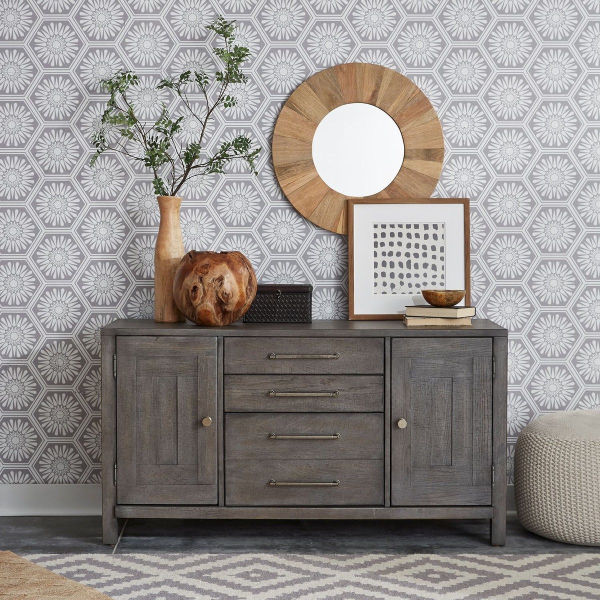 406-HO120 - Credenza - Liberty Furniture