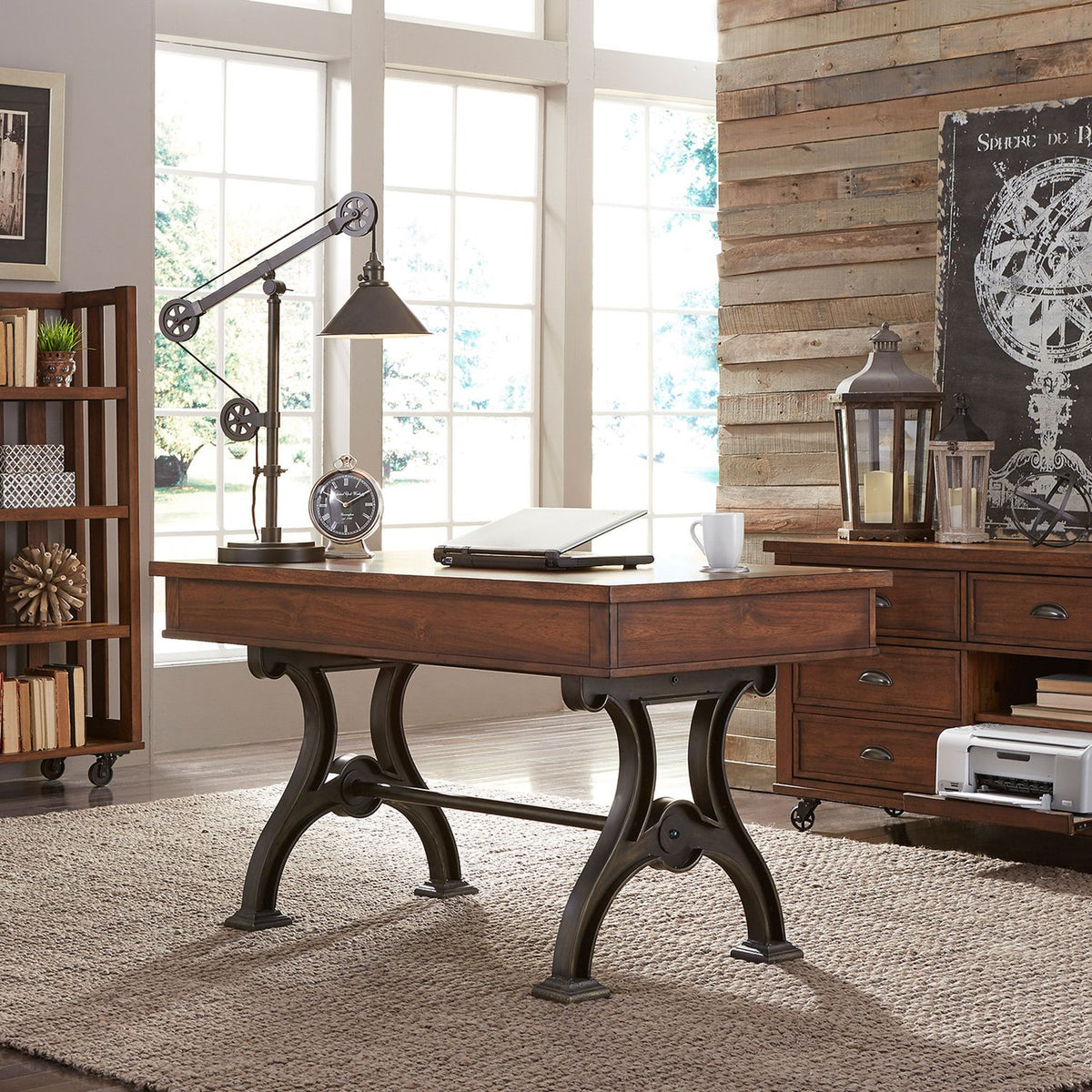411-HO-4DS - 4 Piece Desk Set - Liberty Furniture