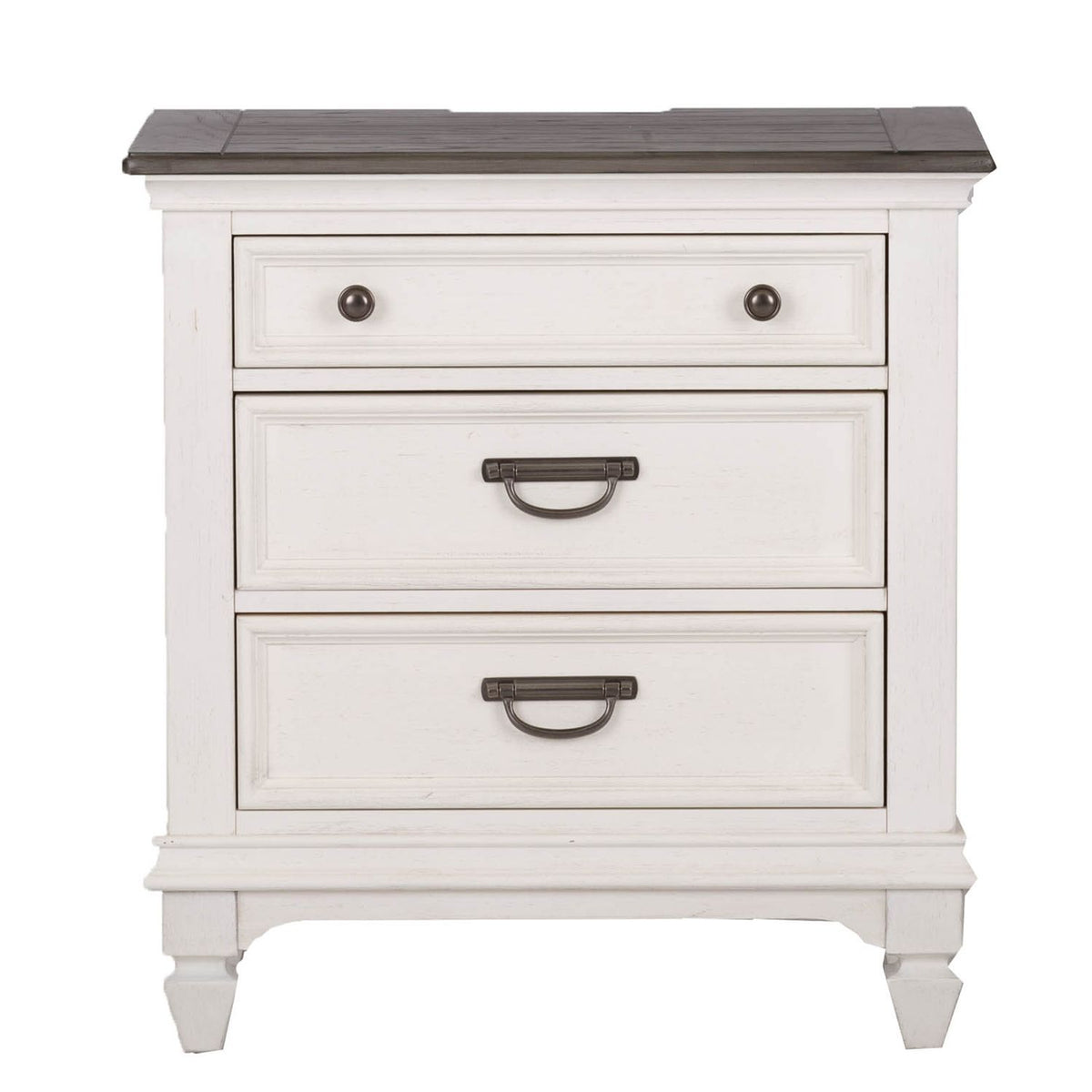 417-BR-CPBDMN - King California Panel Bed, Dresser & Mirror, Night Stand - Liberty Furniture