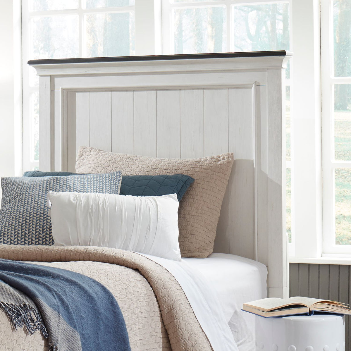 417-BR17 - Full Panel Headboard - Liberty Furniture