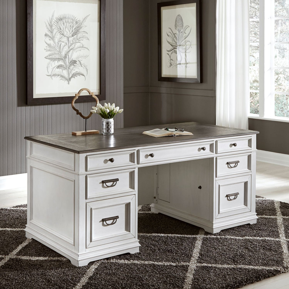 417-HOJ-DSK - Desk - Liberty Furniture
