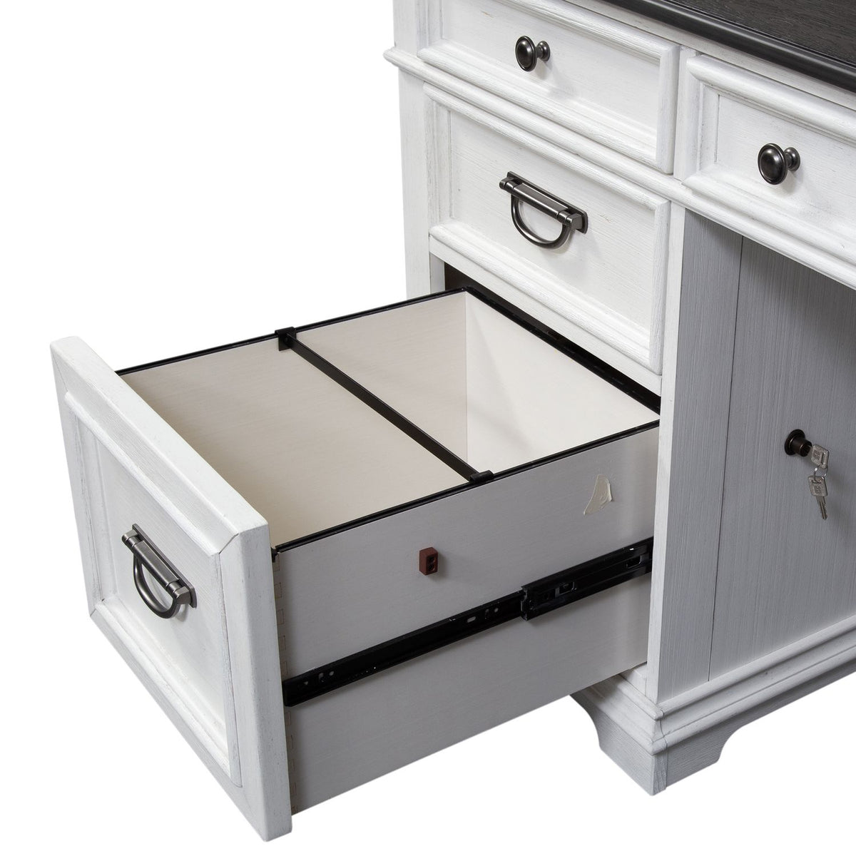 417-HOJ-OLSD - Opt L Shaped Desk Set - Liberty Furniture