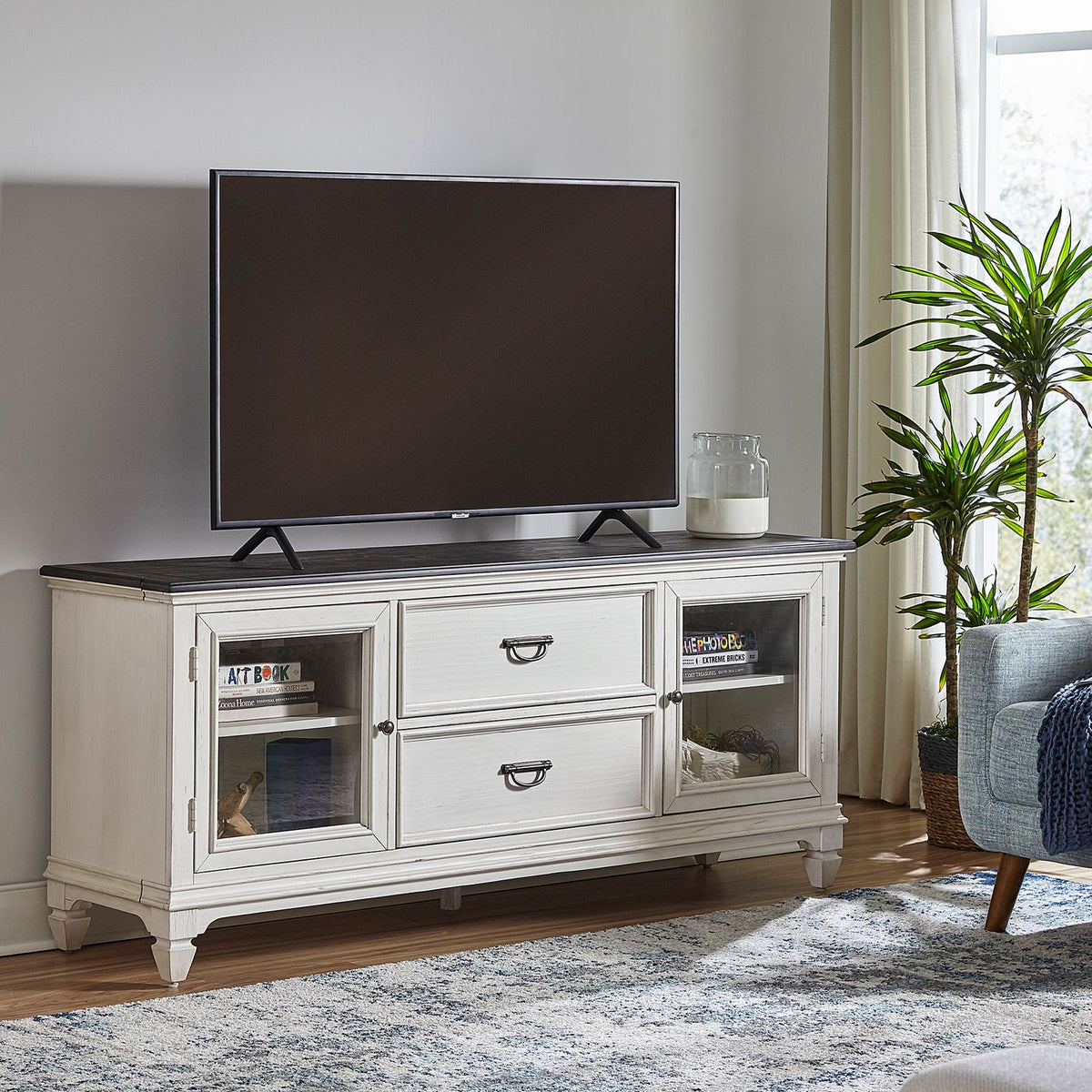 417-TV72 - Entertainment TV Stand - Liberty Furniture