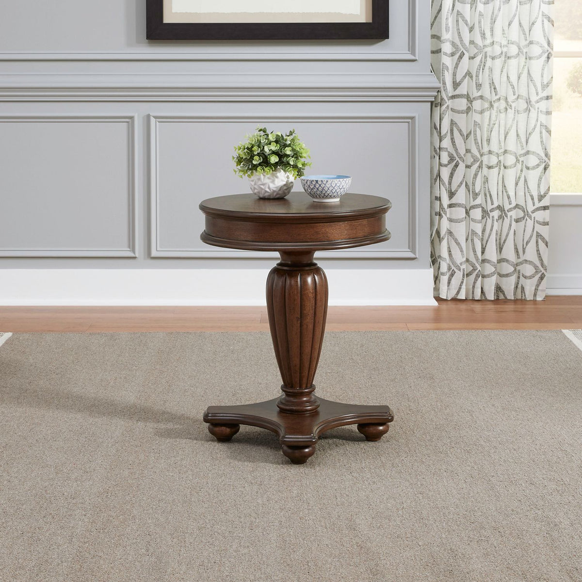418-OT1021 - Round End Table - Liberty Furniture