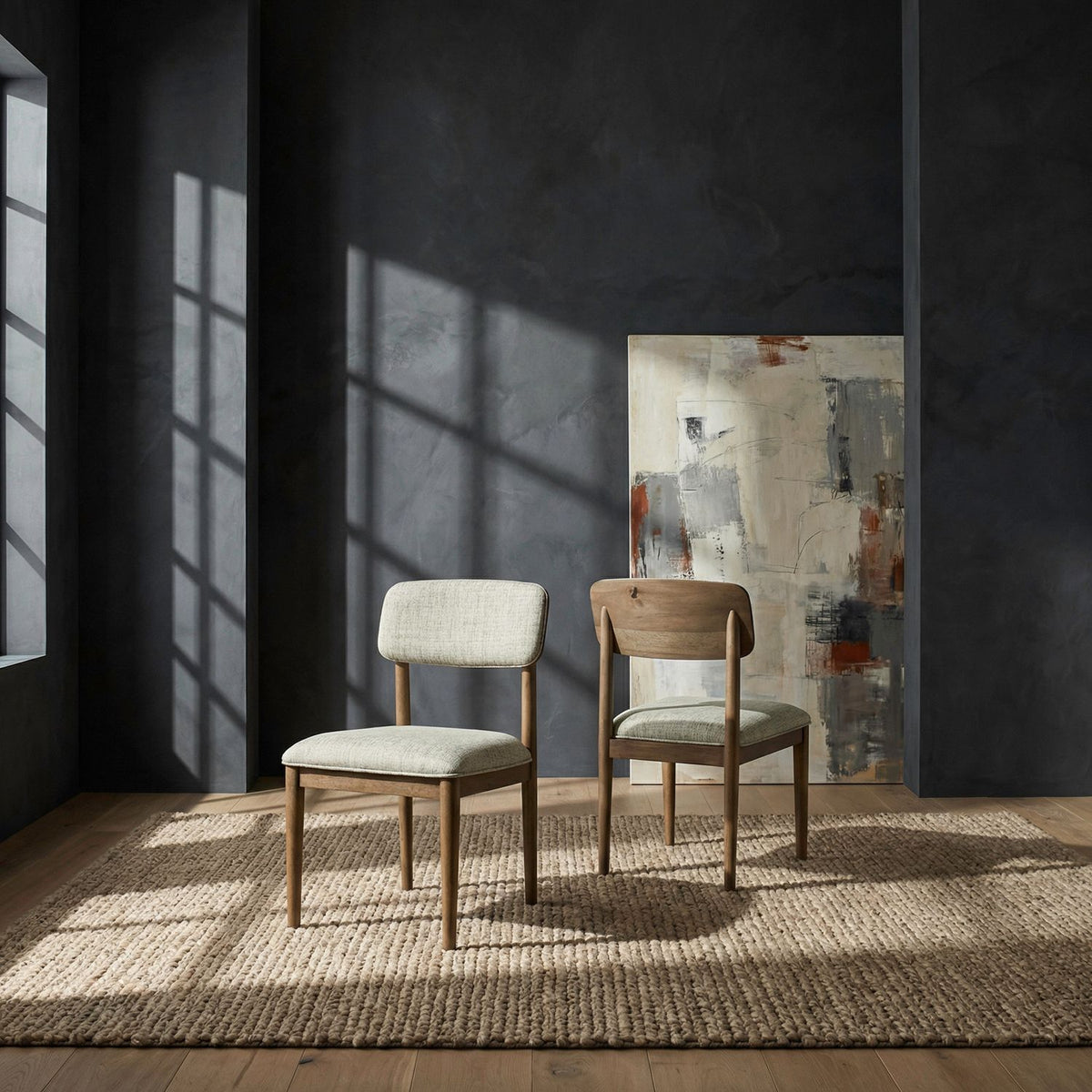 440-C9101S - Uph Panel Back Side Chair (RTA) - Liberty Furniture
