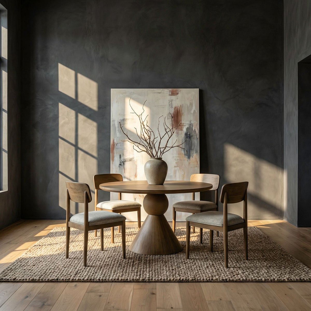 440-CD-O5PDS - Opt 5 Piece Pedestal Table Set - Liberty Furniture