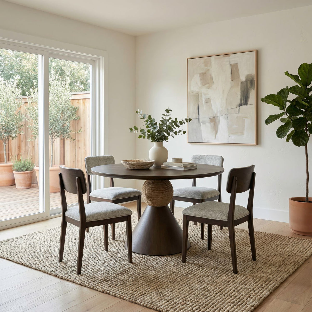 440B-CD-5PDS - 5 Piece Pedestal Table Set - Liberty Furniture