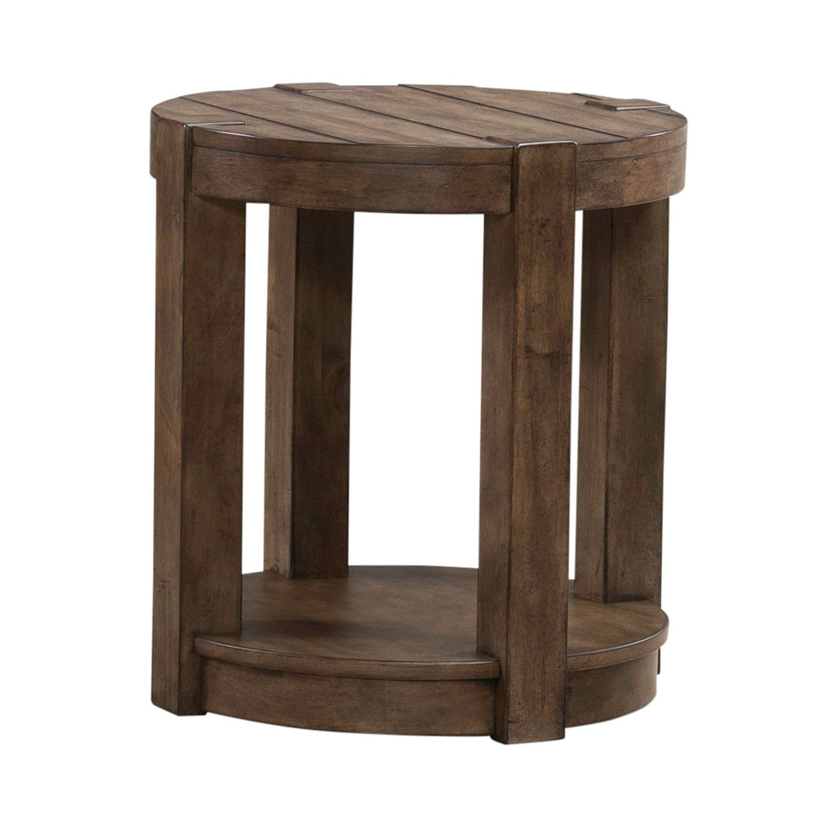 449-OT1022 - Round Chairside Table - Liberty Furniture