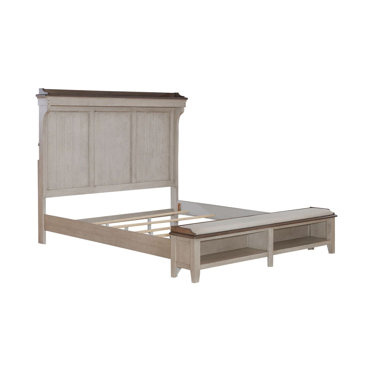 457-BR-KMS - King Mantle Storage Bed - Liberty Furniture