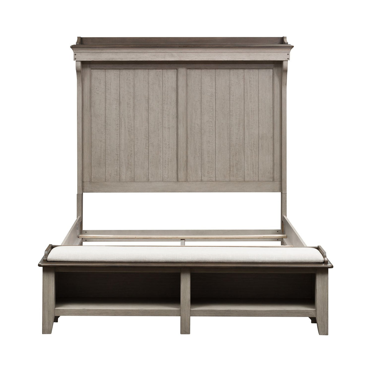 457-BR-QMS - Queen Mantle Storage Bed - Liberty Furniture