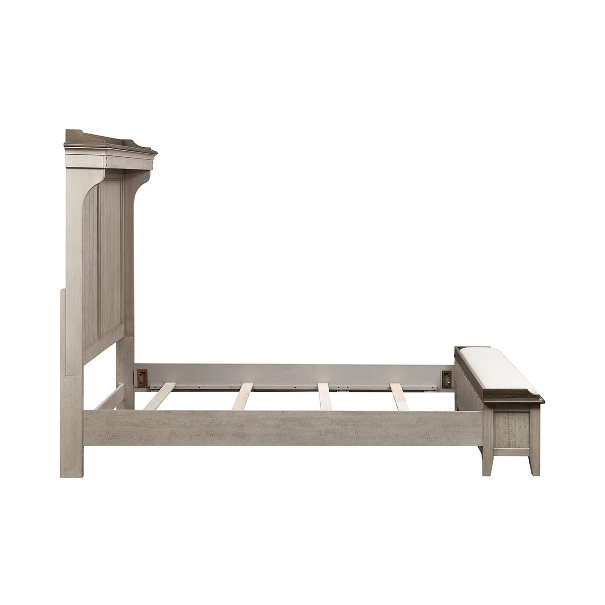 457-BR-QMS - Queen Mantle Storage Bed - Liberty Furniture