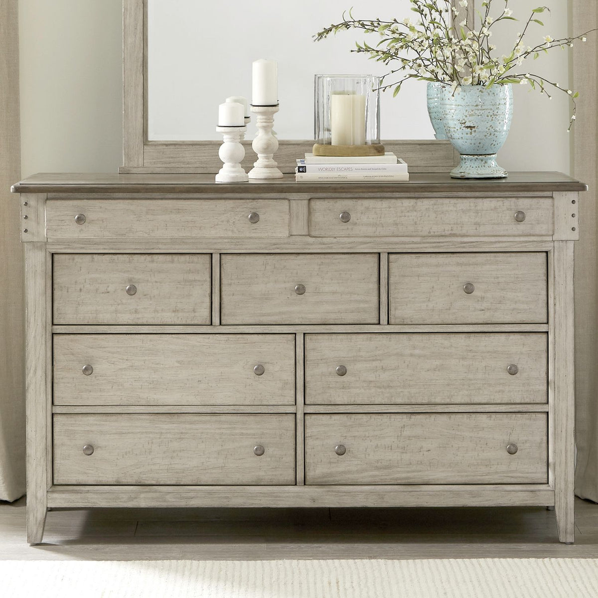 457-BR31 - 9 Drawer Dresser - Liberty Furniture