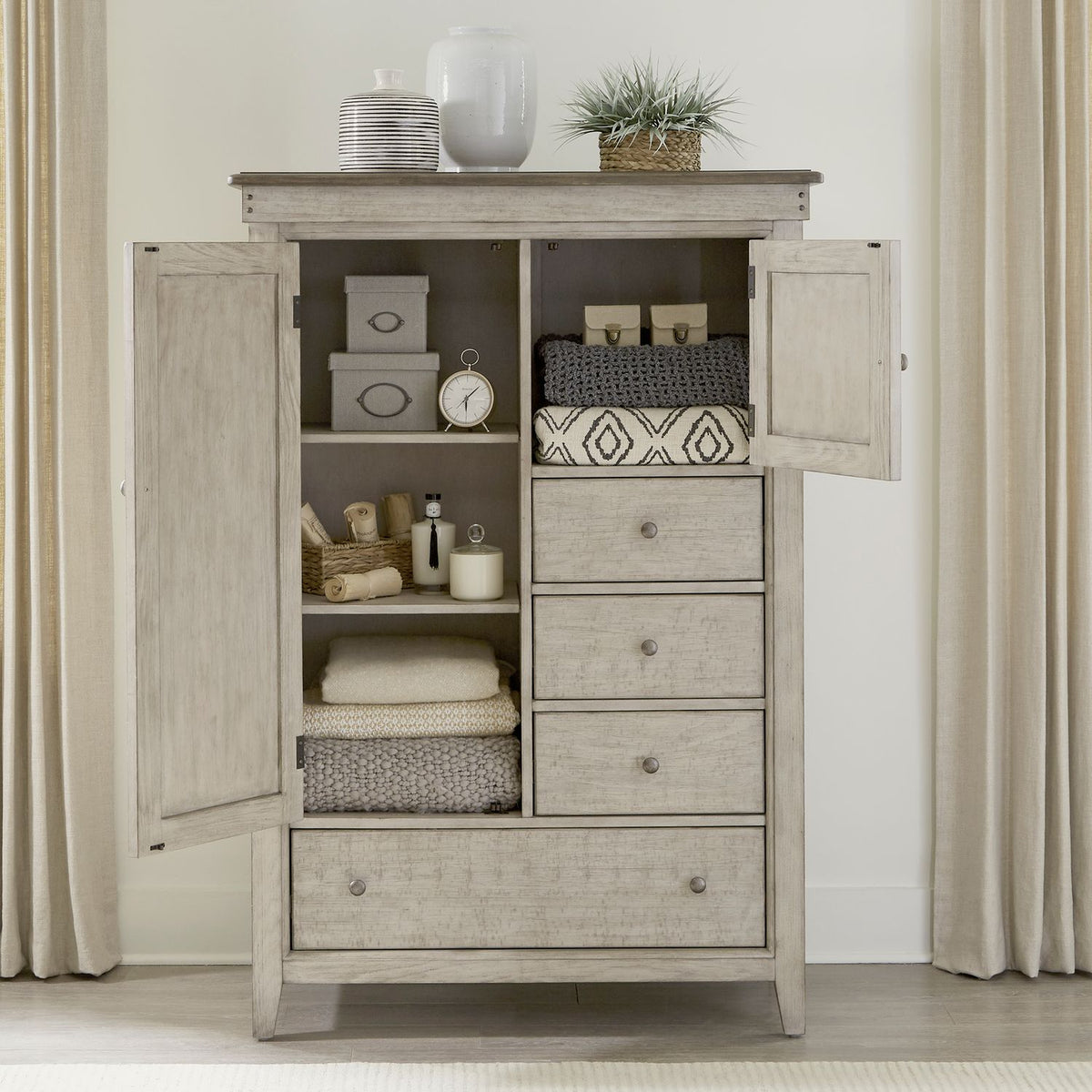 457-BR42 - Door Chest - Liberty Furniture