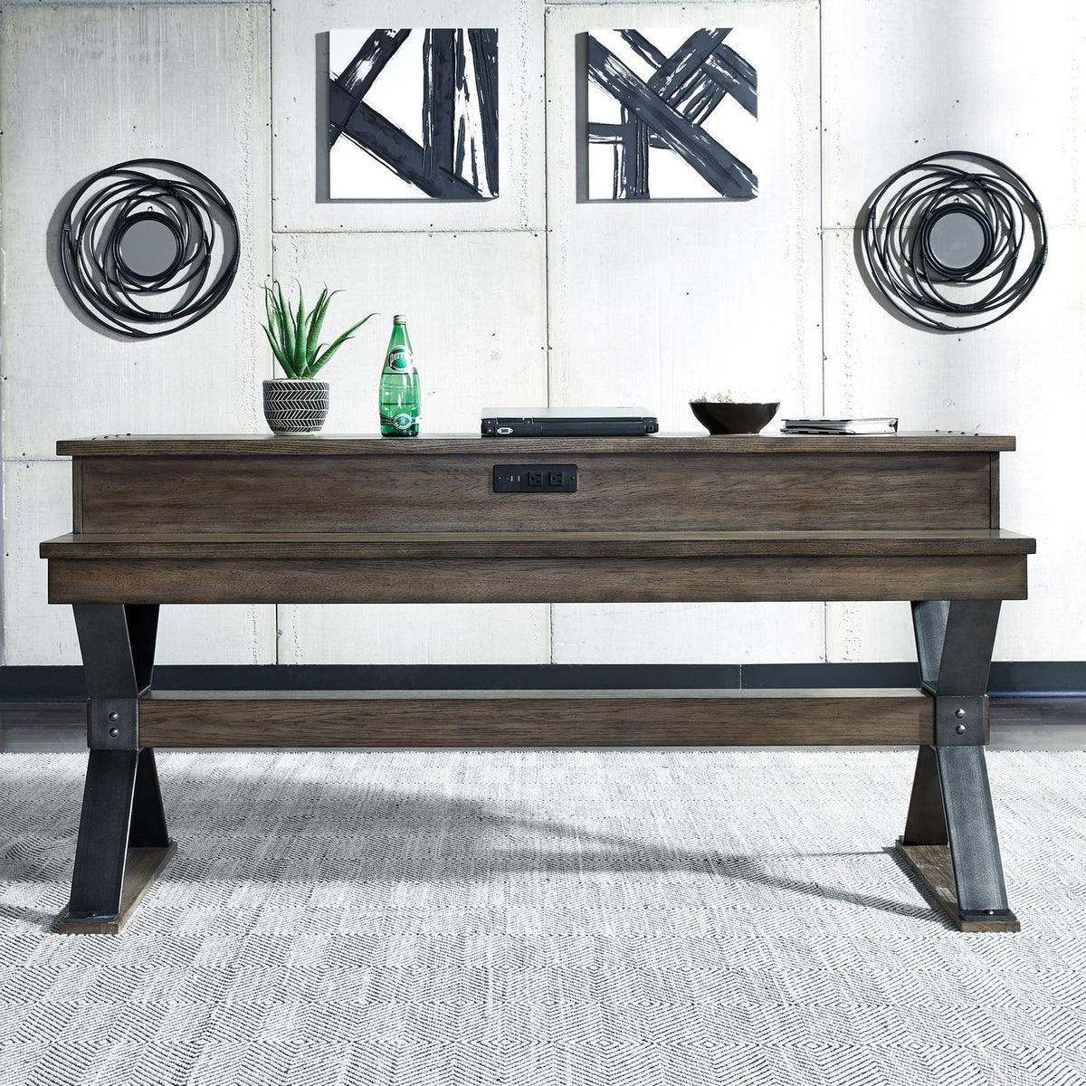 473-OT7637 - Console Bar Table - Liberty Furniture