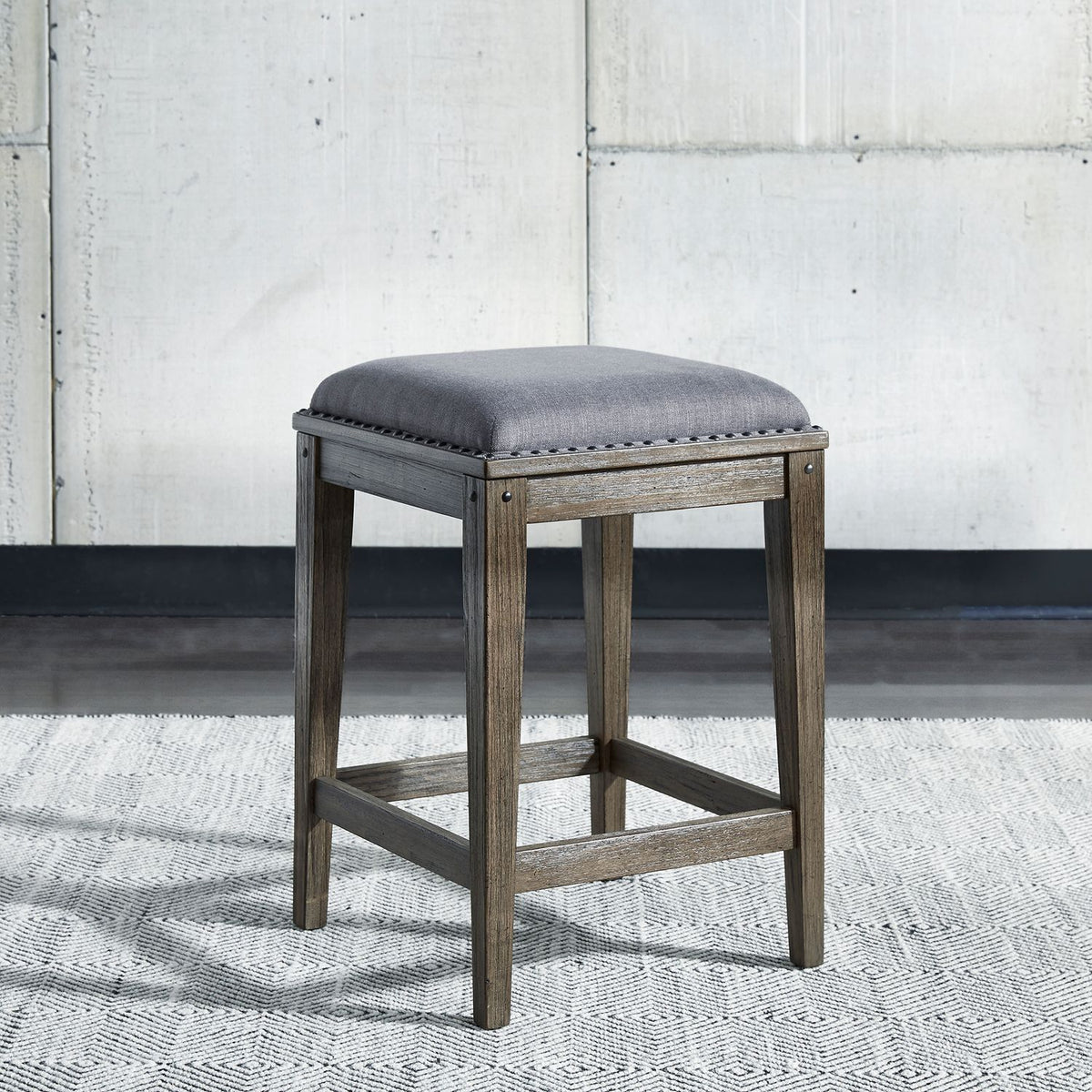473-OT9001 - Uph Console Stool - Liberty Furniture