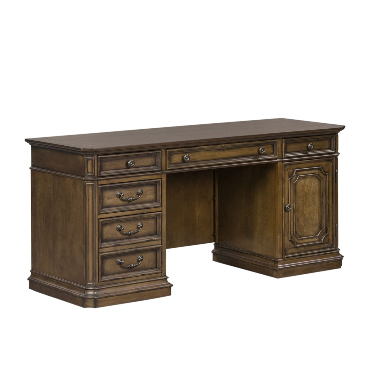 487-HO120T - Jr. Executive Credenza Top - Liberty Furniture