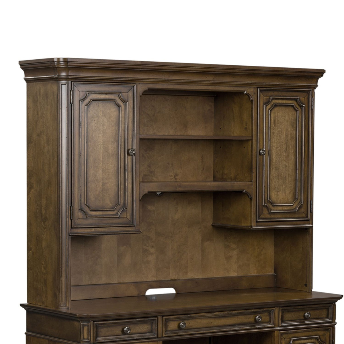 487-HO131 - Jr. Executive Credenza Hutch - Liberty Furniture