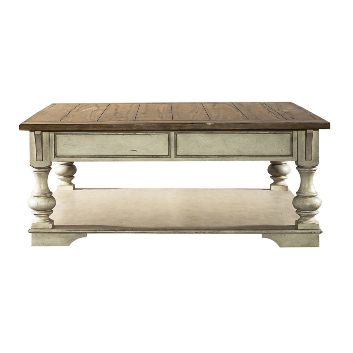 498-OT1012 - Drawer Square Cocktail Table - Liberty Furniture