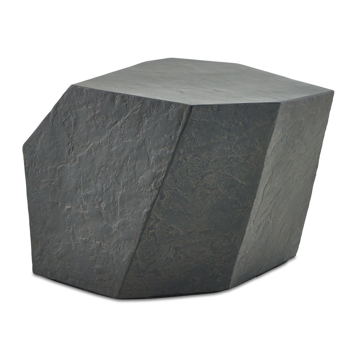 Parra Indoor-Outdoor Side Table, Slate
