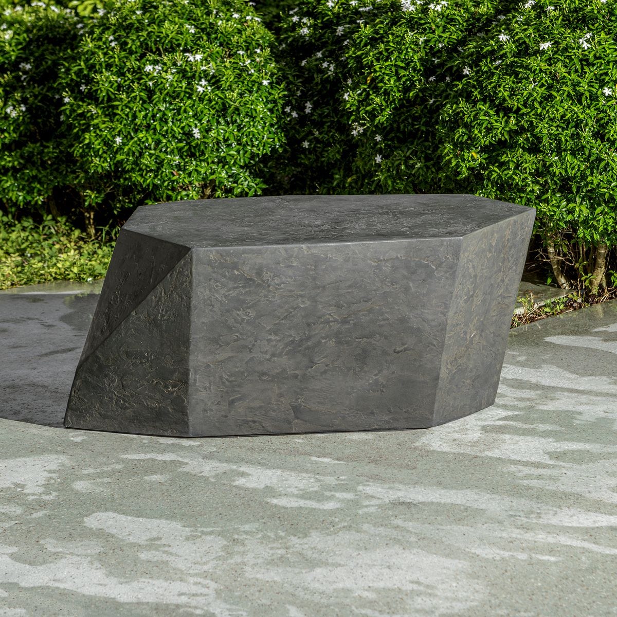 Parra Indoor-Outdoor Coffee Table, Slate