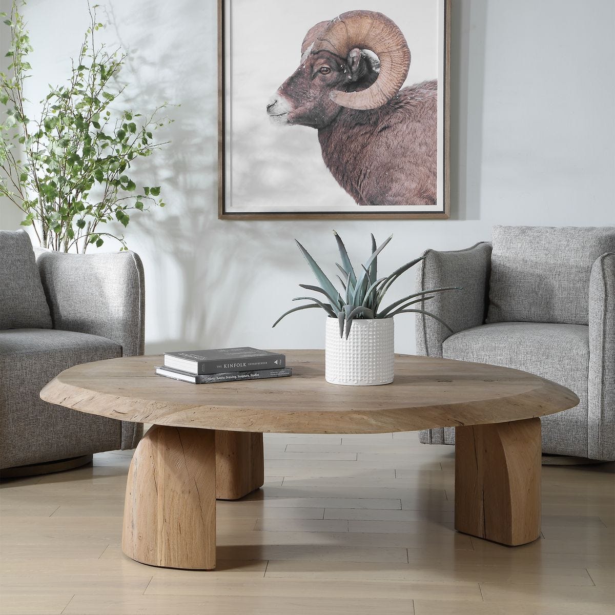 Tiernan Coffee Table, 2 Cartons