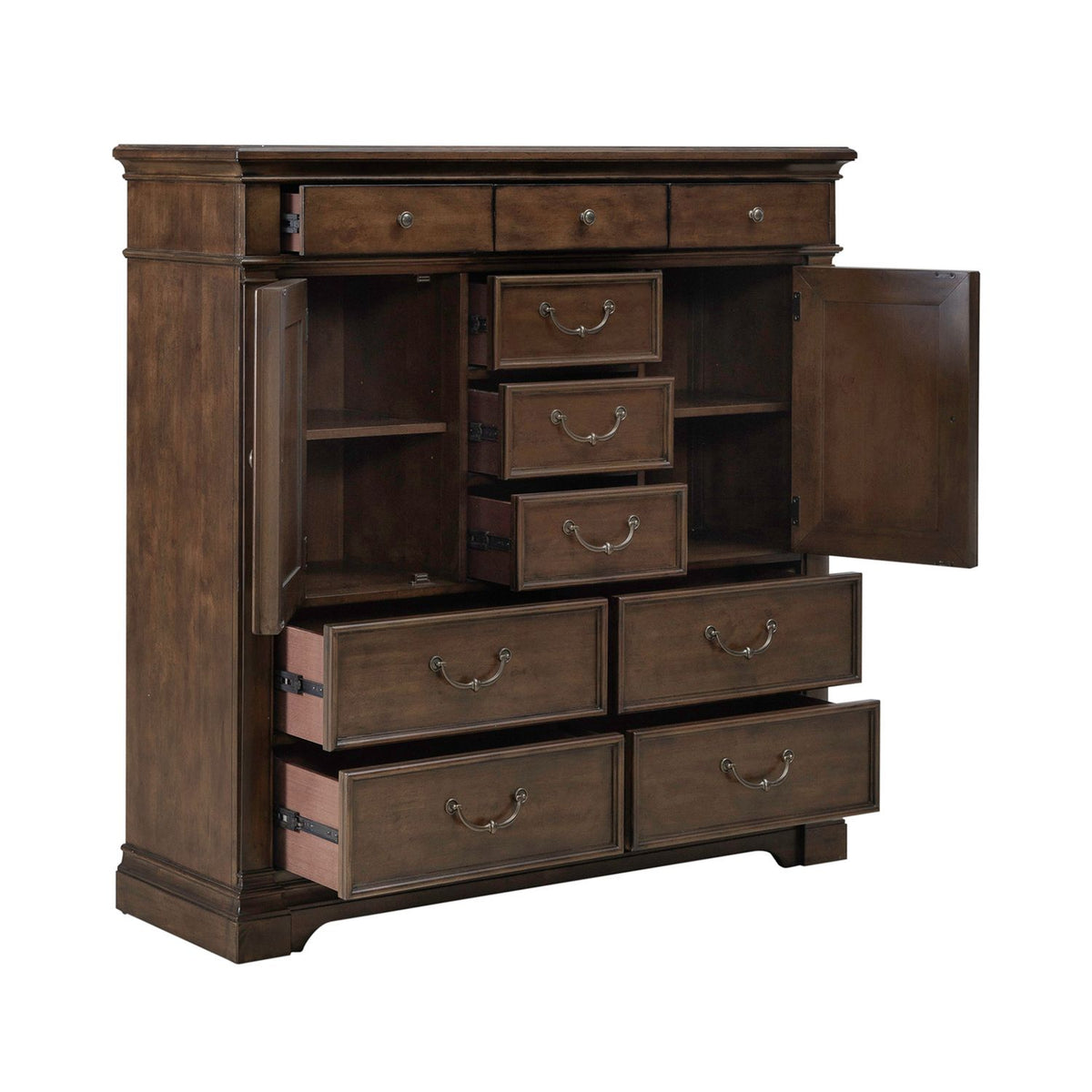512-BR42 - 2 Door 10 Drawer Chest - Liberty Furniture