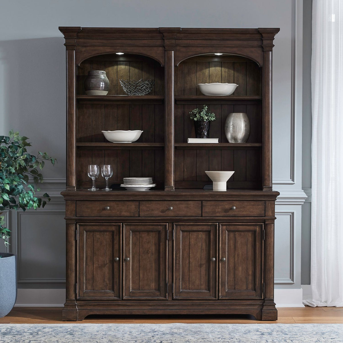 512-DR-HB - Hutch & Buffet - Liberty Furniture