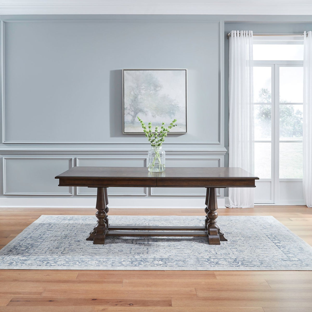 512-DR-TRS - Trestle Table Set - Liberty Furniture
