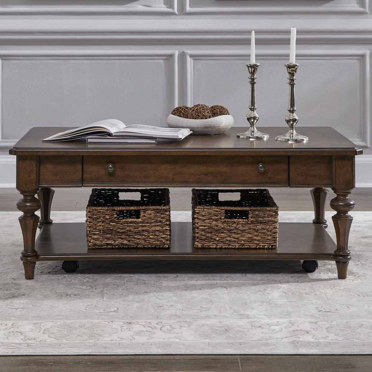512-OT1010 - Rectangular Cocktail Table - Liberty Furniture