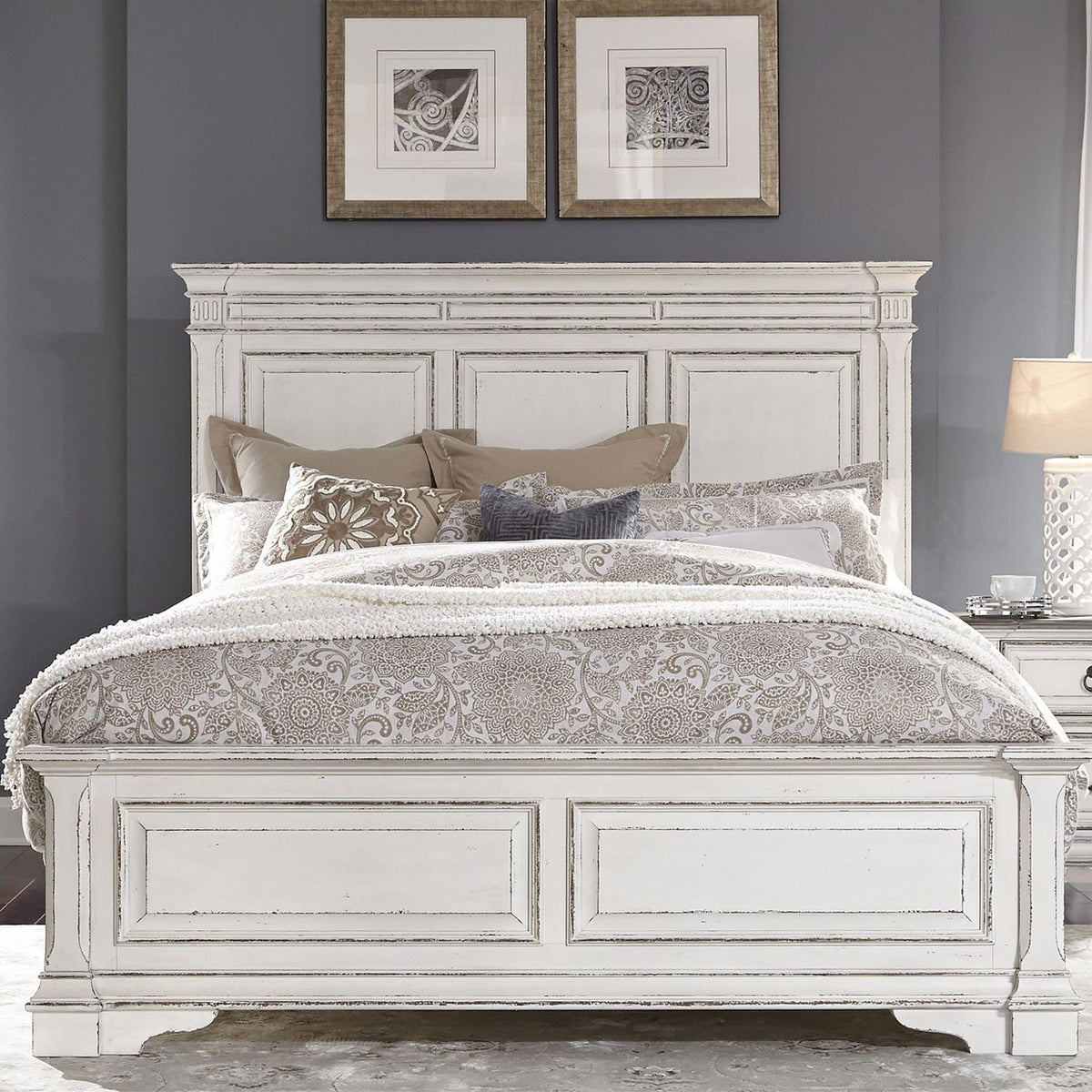 520-BR-QPB - Queen Panel Bed - Liberty Furniture