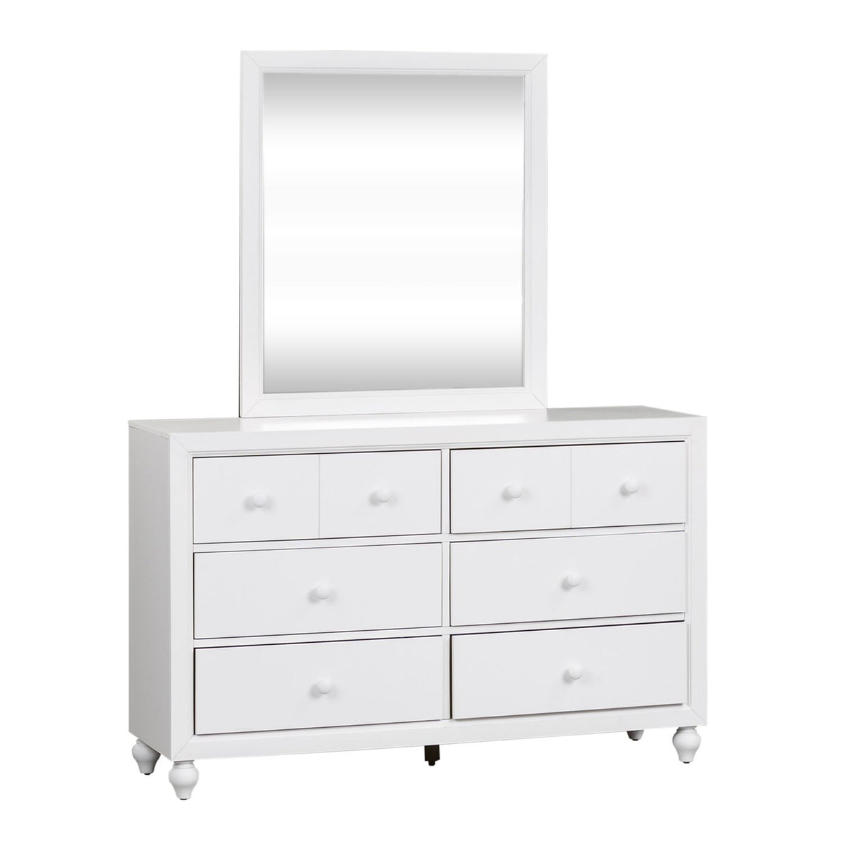 523-YBR-FPBDM - Full Panel Bed, Dresser & Mirror - Liberty Furniture