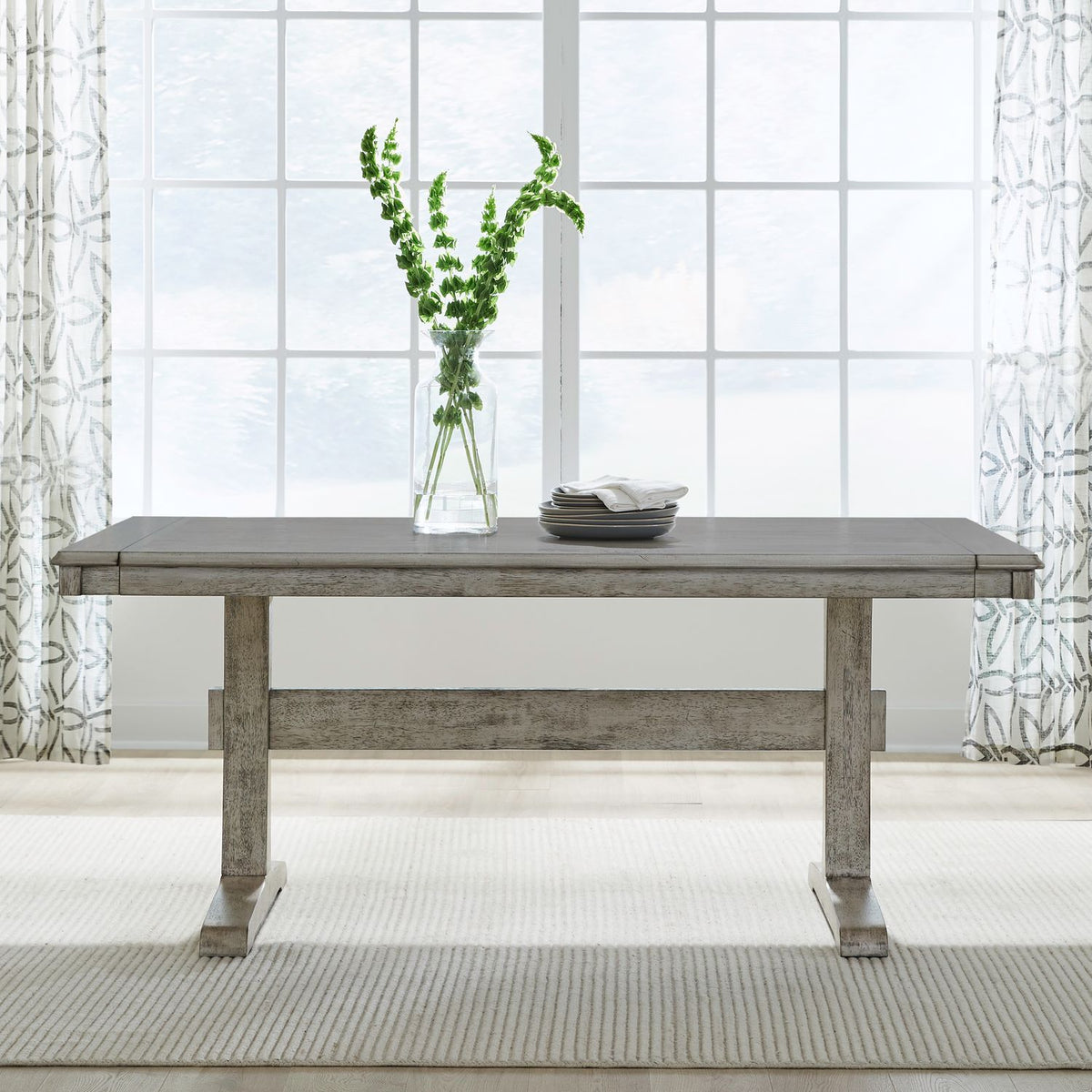 528-CD-TRS - Trestle Table Set - Liberty Furniture