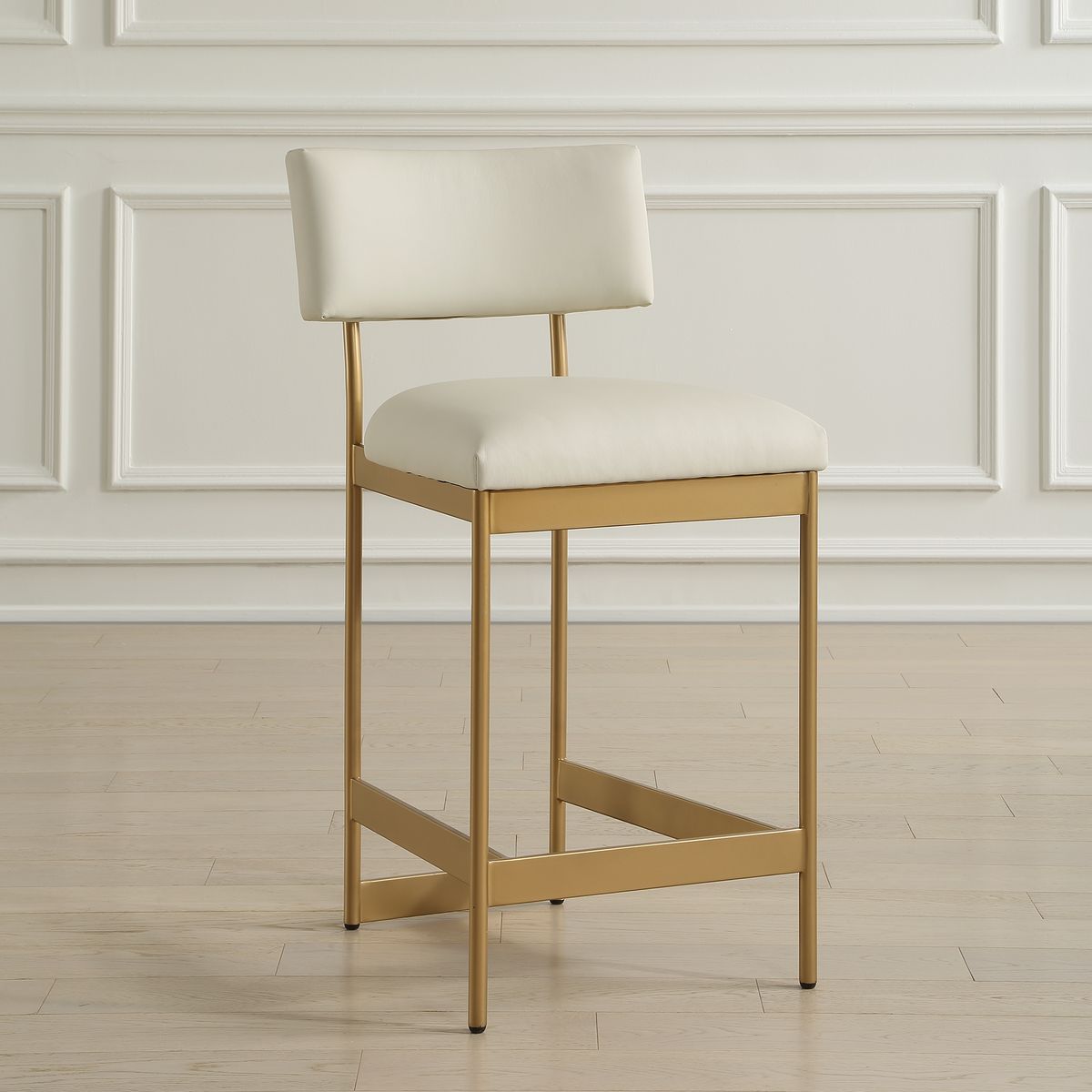 Apsley Counter Stool, Gold