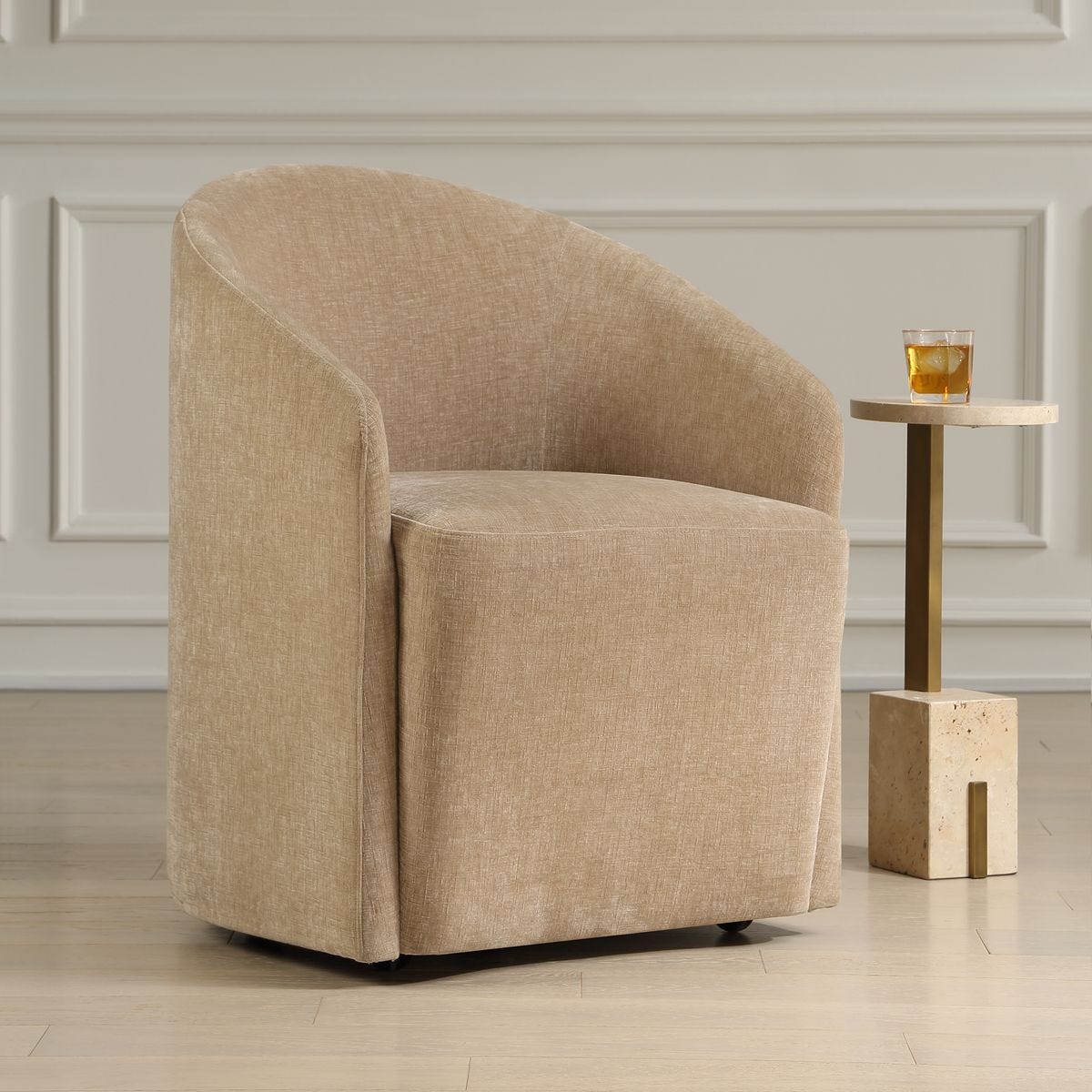 Harbor Dining Chair, Flax